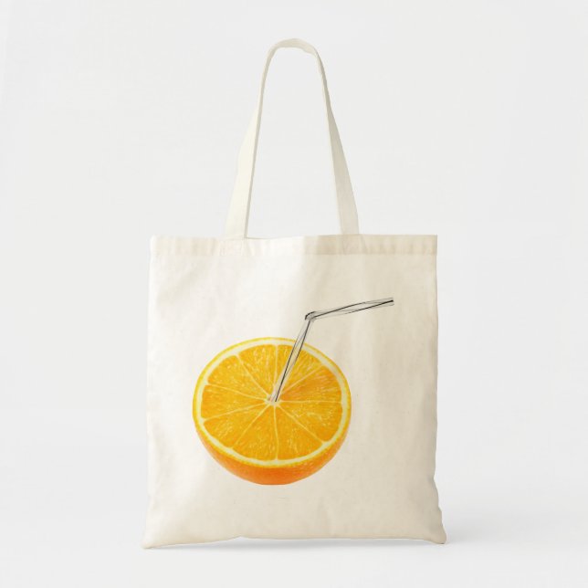Bolsa Tote Sumo de laranja (Frente)