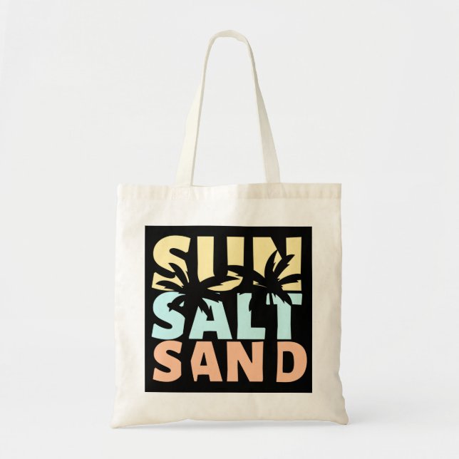 Bolsa Tote Sun Salt Sand Beach Summer (Frente)