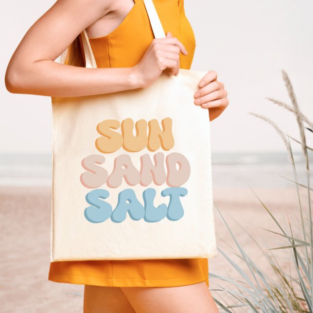 Bolsa Tote Sun Sand Salt - verão - praia (Criador carregado)