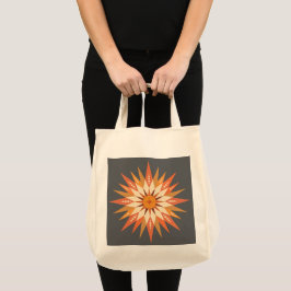 Bolsa Tote Sunburst Boho Tote Bag