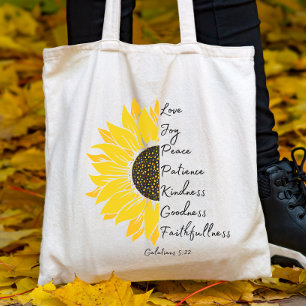 Bolsa Tote Sunflower Faith
