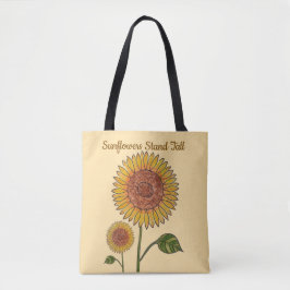 Bolsa Tote Sunflower Stand Tall