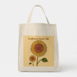 Bolsa Tote Sunflower Stand Tall