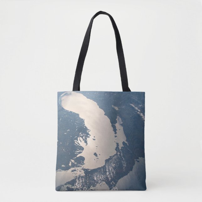 Bolsa Tote Sunglint Beams Do Lago Michigan (Frente)
