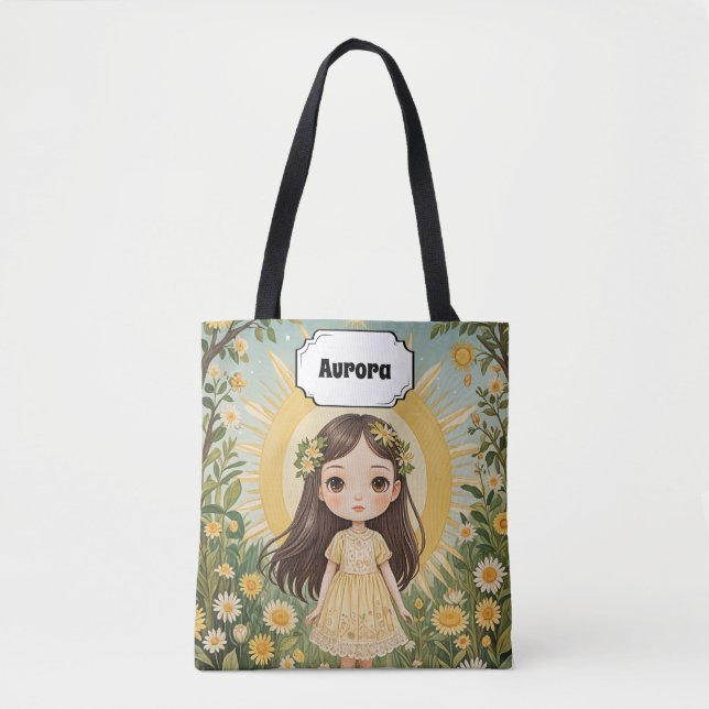 Bolsa Tote Sunny Serenade Personalizada (Frente)