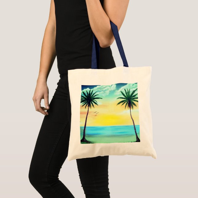 Bolsa Tote Sunrise Beach (Frente (produto))