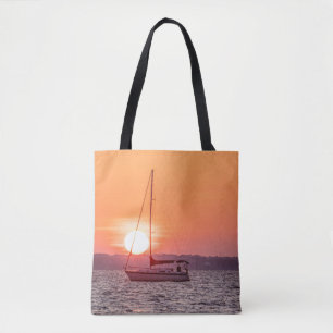 Bolsa Tote Sunrise em veleiro