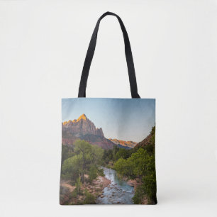 Bolsa Tote Sunrise sobre o vigia