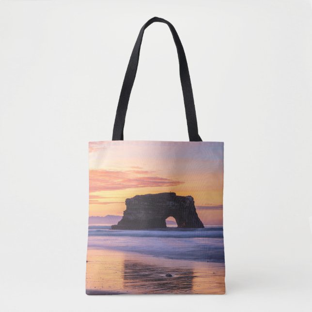 Bolsa Tote Sunset de praia (Frente)