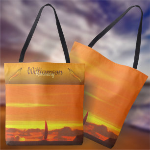 Bolsa Tote Sunset de veleiro 1300