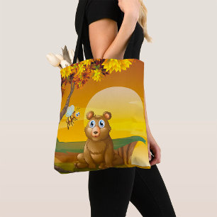 Bolsa Tote Sunset do Urso Castanho