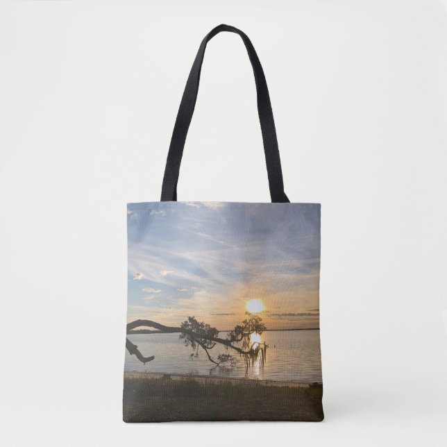 Bolsa Tote Sunset Sobre East Bay (Frente)