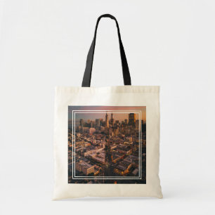 Bolsa Tote Sunset Sobre O Distrito Financeiro De São Francis