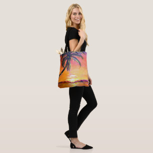 Bolsa Tote Sunset tropical