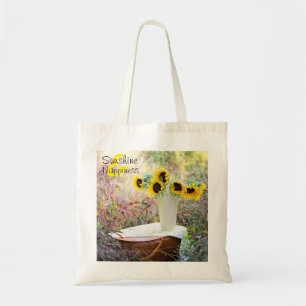 Bolsa Tote Sunshine & Happiness Sunflowers