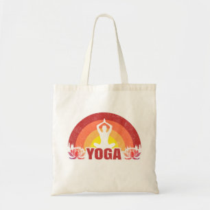 Bolsa Tote Sunshine Yoga Yogi Lotus Flower