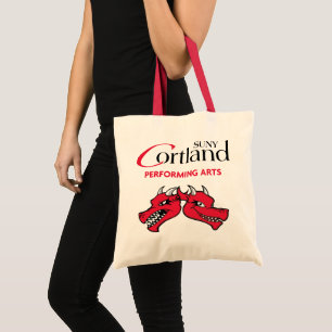 Bolsa Tote SUNY Cortland Comedy/Tragedy Budget Toad Bag