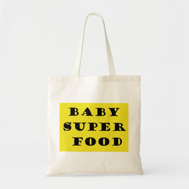 Bolsa Tote Super Alimento para Bebês (Frente)