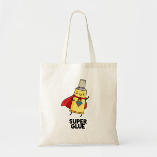 Bolsa Tote Super Glue Cute Pun
