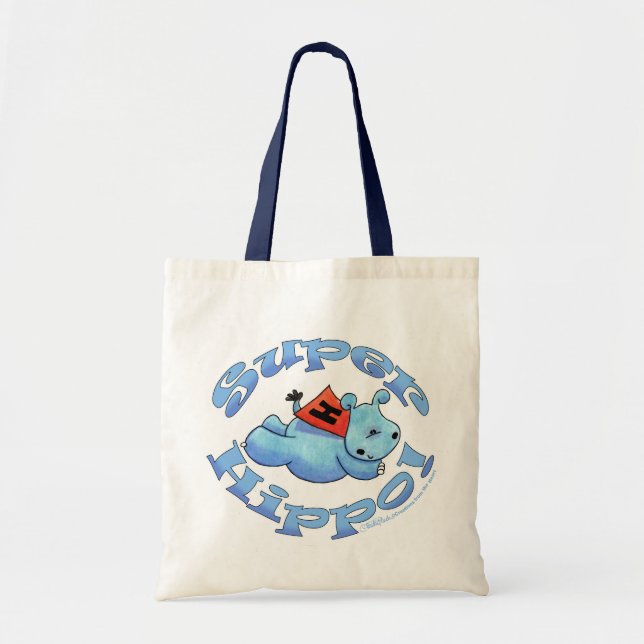 Bolsa Tote Super Hippo (Frente)