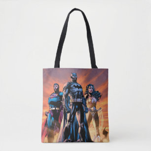 Bolsa Tote Super-homem, Batman, e Trindade das Mulheres Marav