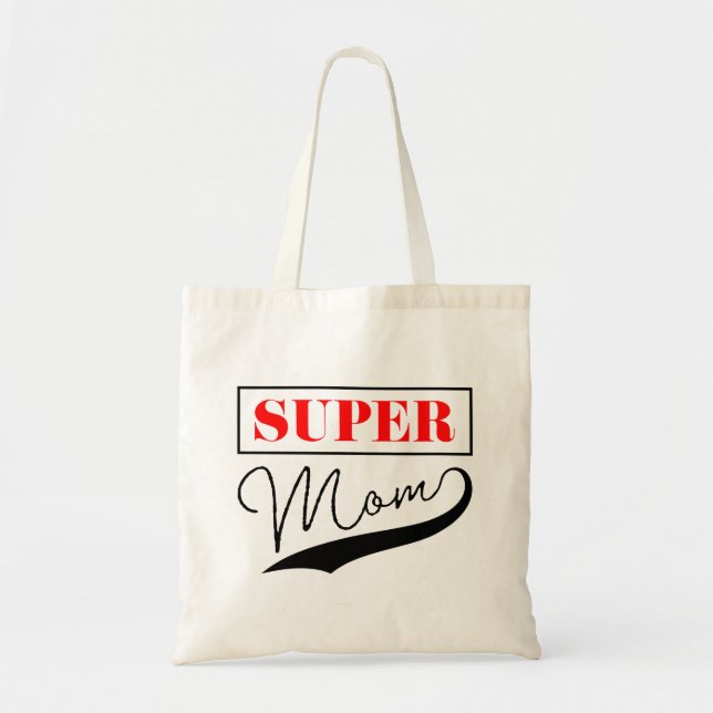 Bolsa Tote Super Mãe (Frente)