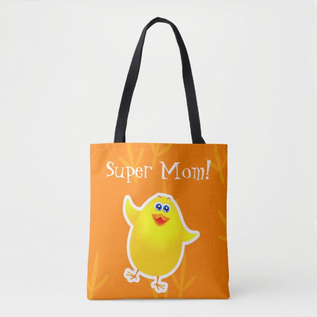 Bolsa Tote Super mãe! (Frente)