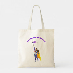 Bolsa Tote Super Mãe, Super Esposa, Super Cansada