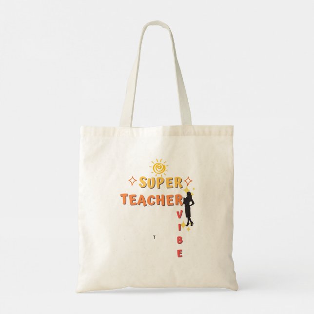 Bolsa Tote Super Professor Vibe (Verso)