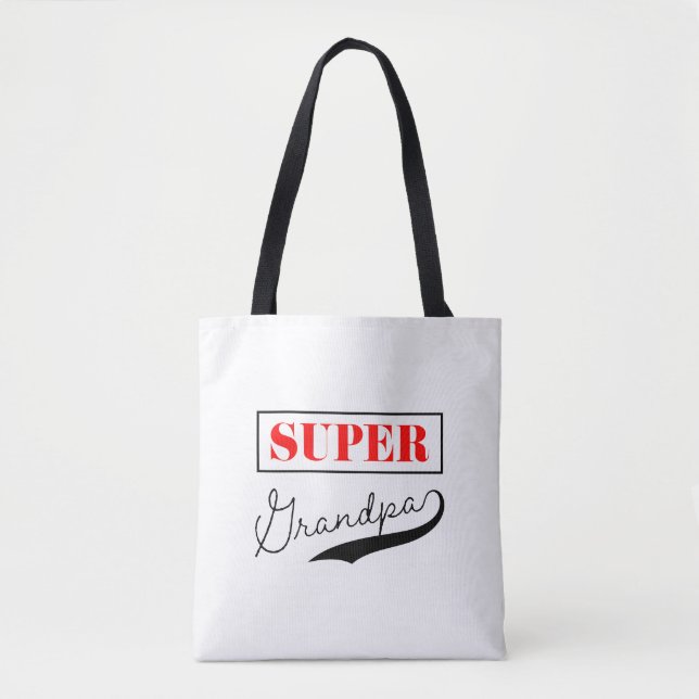 Bolsa Tote Super vovô (Frente)