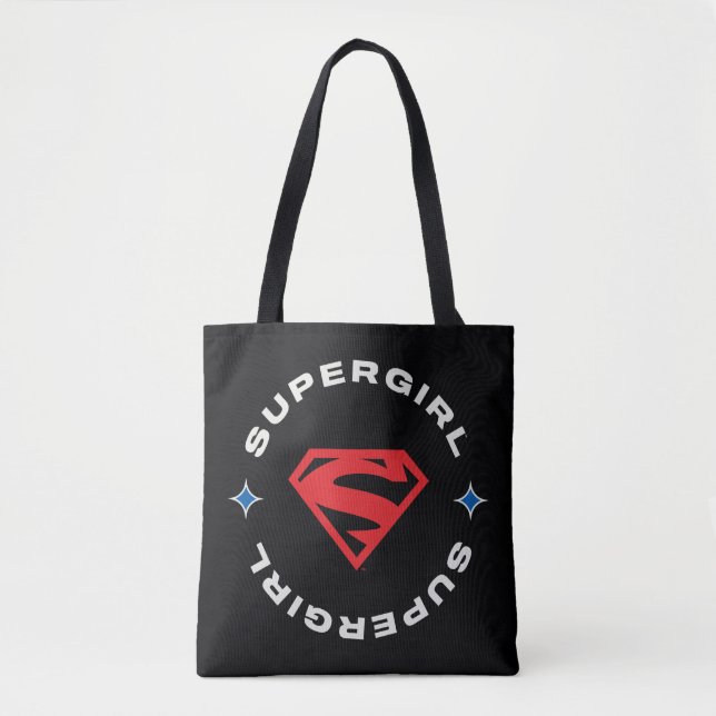 Bolsa Tote Supergirl Age de Heroes Circle S-Shield (Frente)