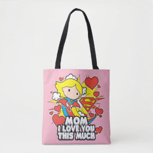 Bolsa Tote Supergirl  Eu Te Amo Tanto