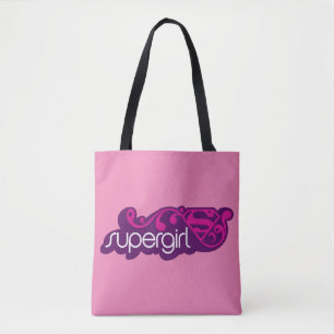Bolsa Tote Supergirl Groovy Name e S-Shield