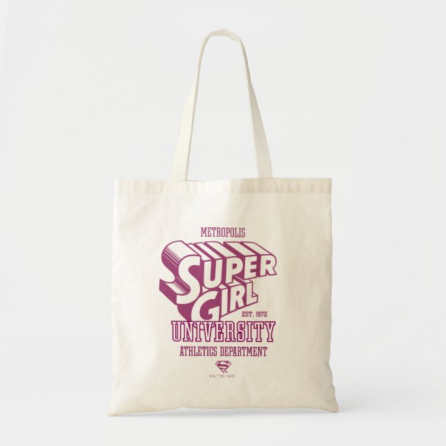 Bolsa Tote Supergirl Metropolis University, Departamento de a (Frente)
