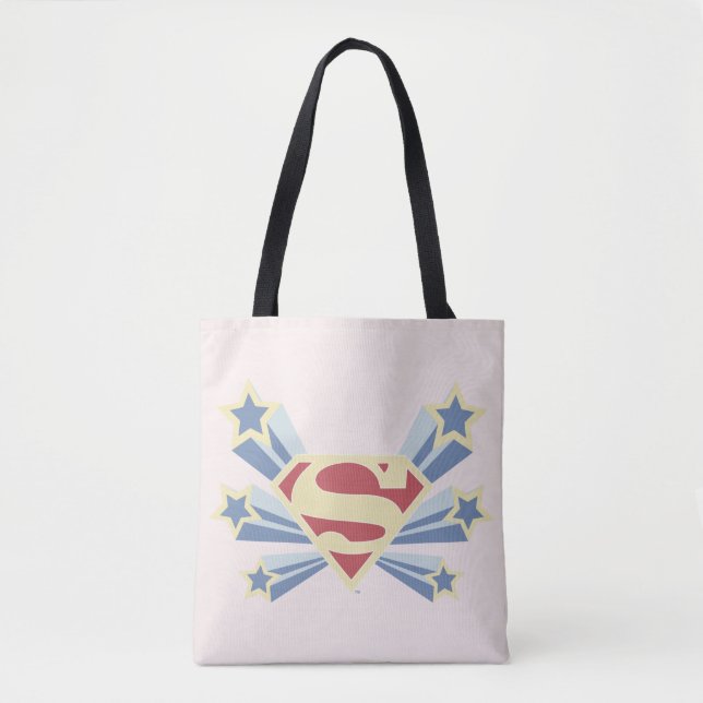Bolsa Tote Supergirl Stars S-Shield (Frente)