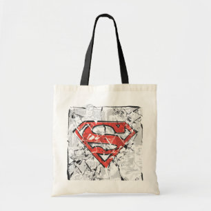 Bolsa Tote Superman Estilizado Logotipo em quadrinhos amass