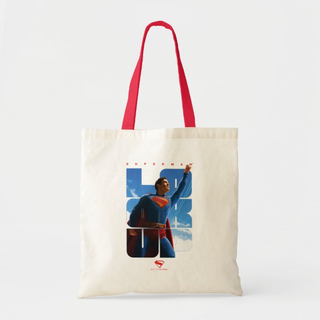 Bolsa Tote Superman Procure Pose (Frente)