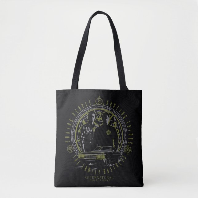 Bolsa Tote Supernatural Winchester Brothers Family Business (Frente)