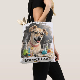 Bolsa Tote Superstar do Laboratório de Ciências Cachorro Fofo
