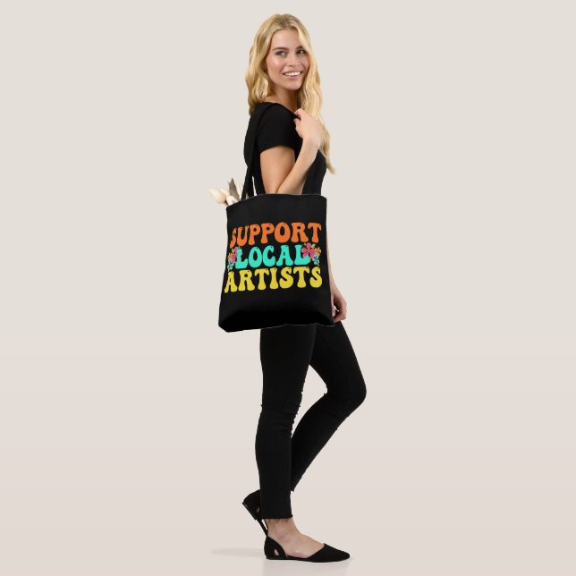 Bolsa Tote Suporte A Artistas Locais Para O Lover Musical (No(a) Modelo)