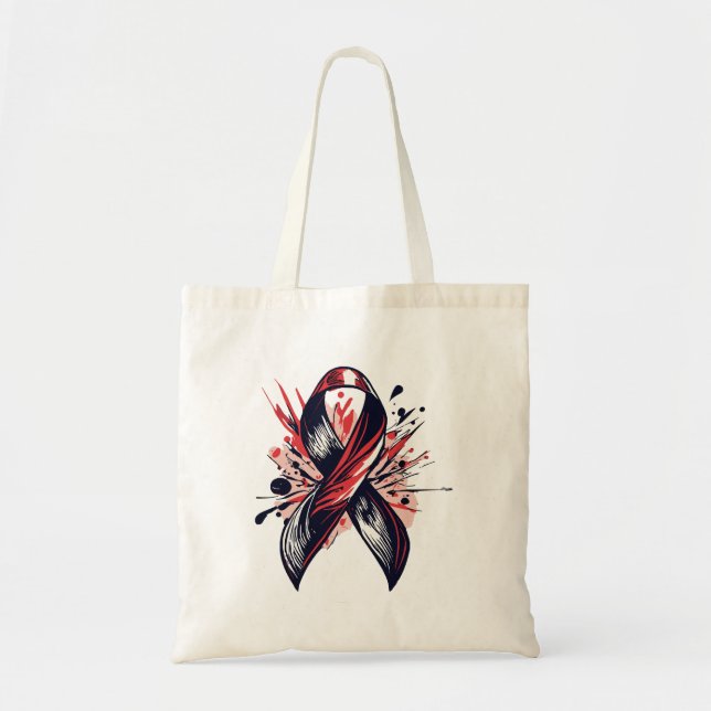 Bolsa Tote Suporte ao cancer (Frente)