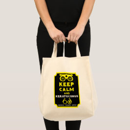Bolsa Tote Suporte E Consciência De Keratoconus