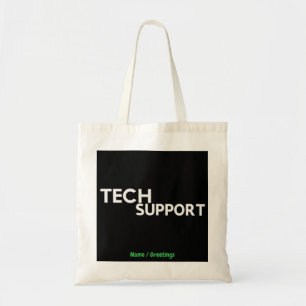 Bolsa Tote Suporte Técnico Humor Presentes Engraçados e Geek