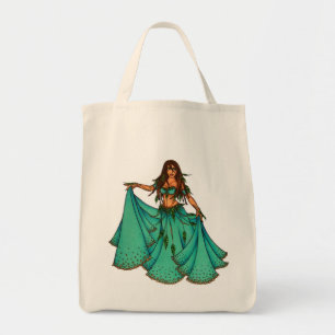 Bolsa Tote Sura Dançarina de Belly do Oriente Médio
