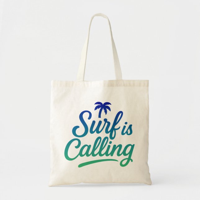 Bolsa Tote Surf está chamando (Frente)