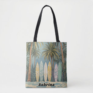 Bolsa Tote Surf, Estilo de Pastel Personalizado