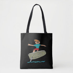 Bolsa Tote Surfe no Foil