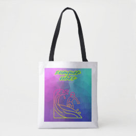 Bolsa Tote Surfe no verão vibes