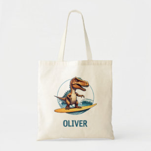 Bolsa Tote Surfer Trex Dinossaur