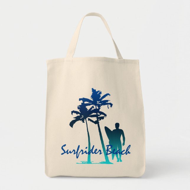 Bolsa Tote Surfrider Beach Havaiana Palm Tree Blend (Frente)
